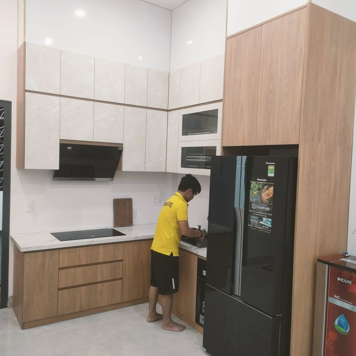 Tủ Bếp Mini Phù Hợp Chung Cư Căn Hộ Nhỏ
