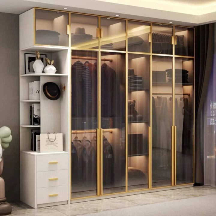 Mẫu Thực Tế Tủ Quần Áo Cánh Kính Hiện Đại
