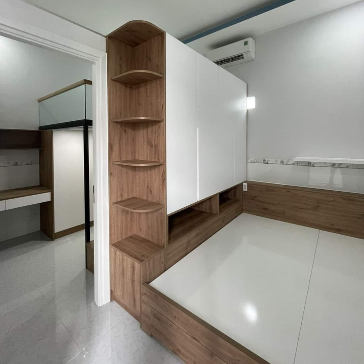 Mẫu Combo Giường + Tủ Quần Áo Hiện Đại