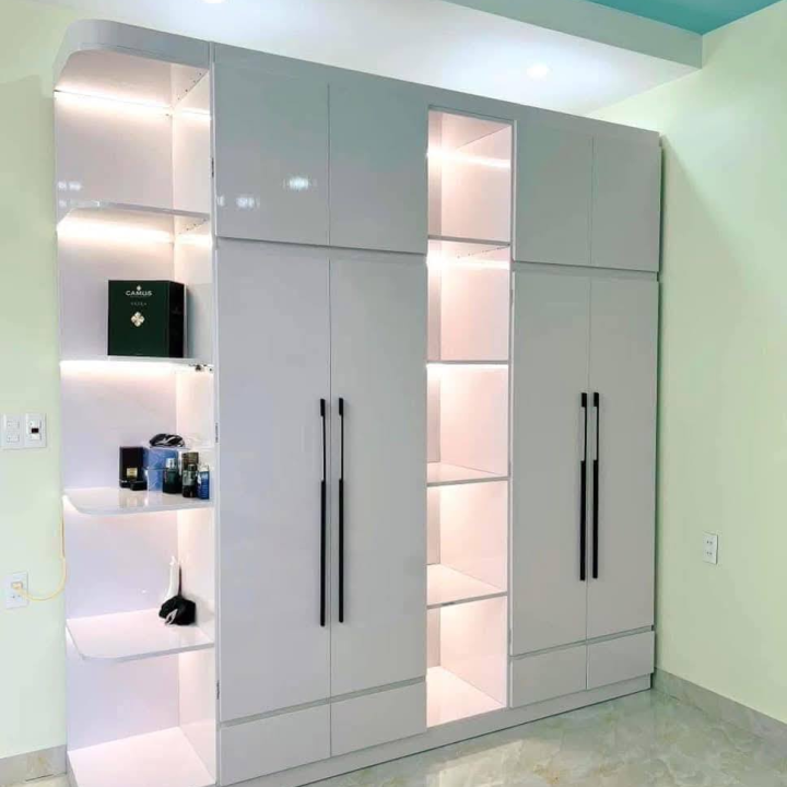 Tủ Quần Áo Kết Hợp Các Ngăn Để Đồ Cao Cấp