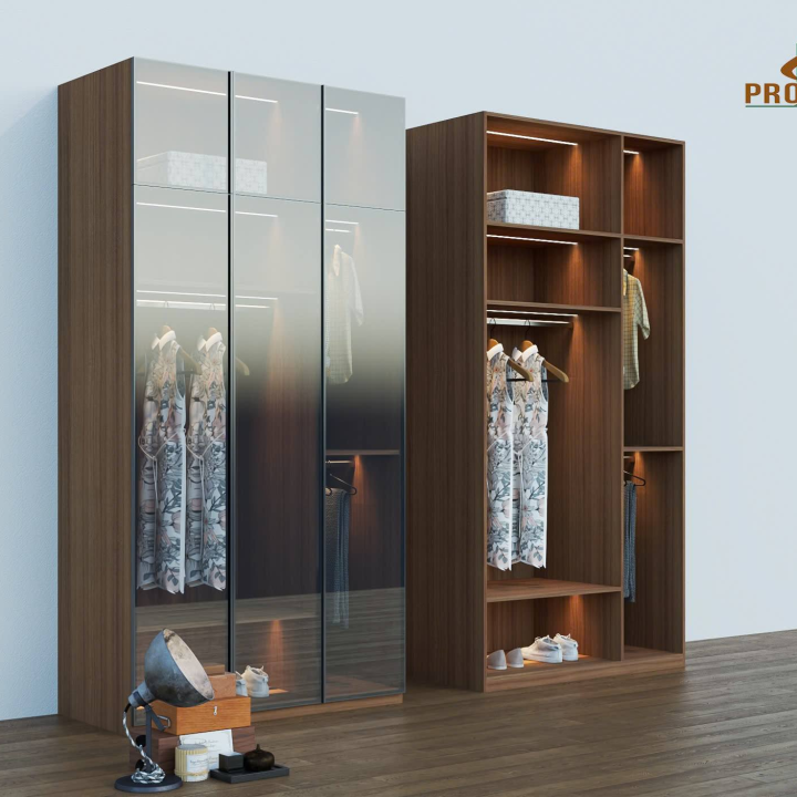 Tủ Quần Áo Cánh Kính Giải Pháp Tối Ưu Cho Phòng Ngủ
