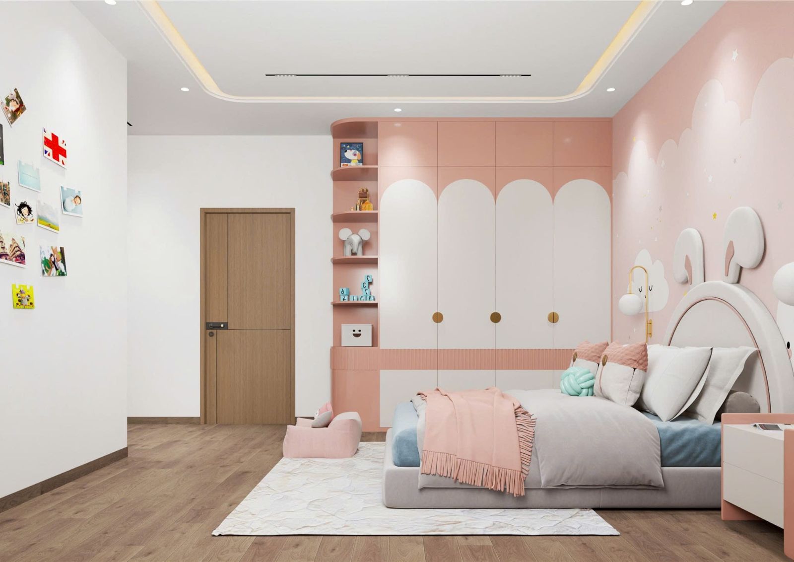 Dự Án Thi Công Nội Thất Phòng Ngủ Tại Chơn Thành Bình Phước