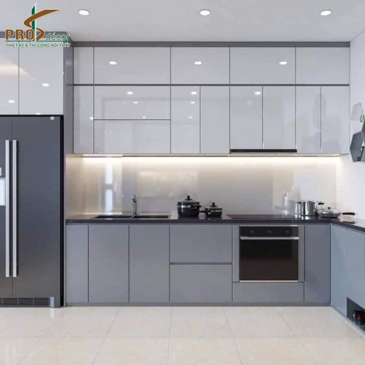 Tủ Bếp Tân Cổ Điển Hiện Đại Sang Trọng
