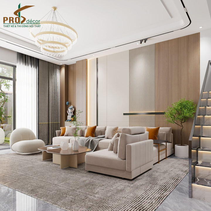 Thiết Kế Combo Kệ Tivi Kết Hợp Mảng Tường Tạo Không Gian Sang Trọng