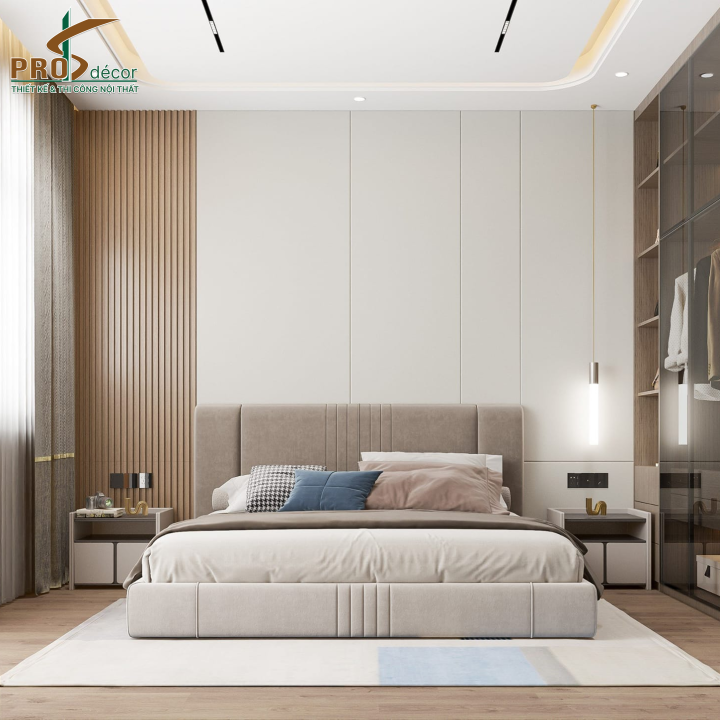 Thiết Kế Combo Giường + Tủ Quần Áo + Bàn Trang Điểm