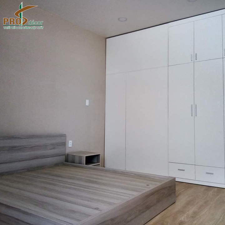 Mẫu Combo Giường + Tủ Quần Áo Hiện Đại