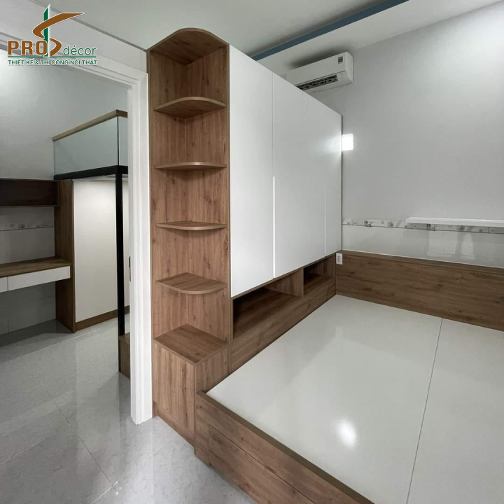 Mẫu Combo Giường + Tủ Quần Áo Hiện Đại