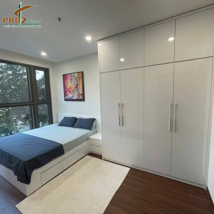 Mẫu Combo Giường + Tủ Quần Áo Hiện Đại