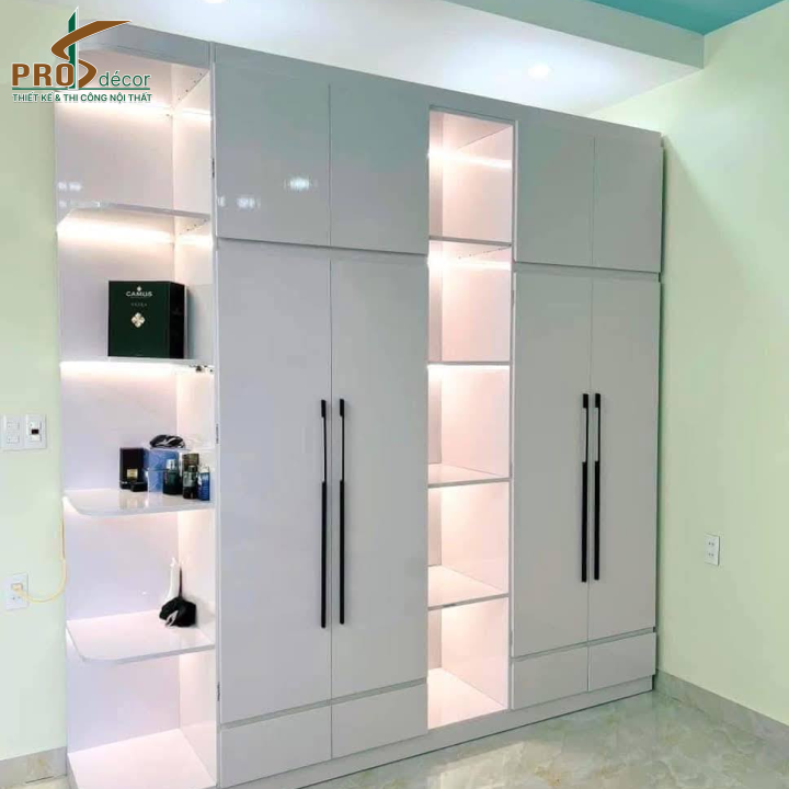 Tủ Quần Áo Kết Hợp Các Ngăn Để Đồ Cao Cấp