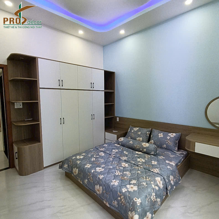 Combo Giường Ngủ + Tủ Quần Áo Sang Trọng