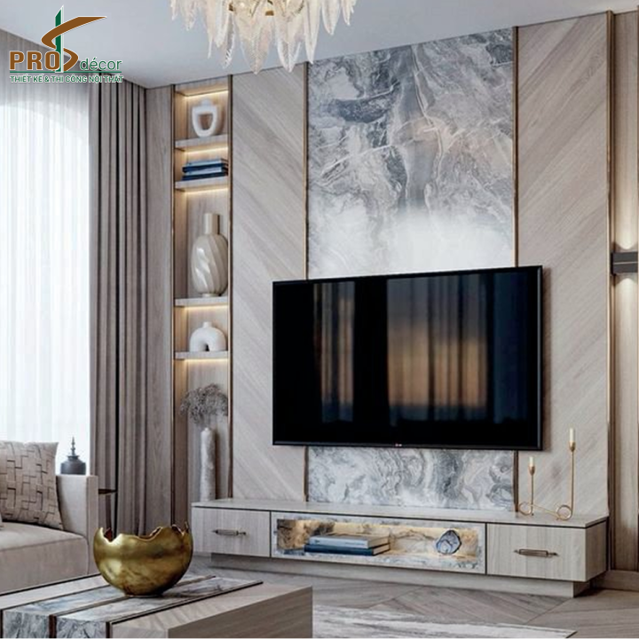 Kệ Tivi Treo Tường Thiết Kế Hiện Đại