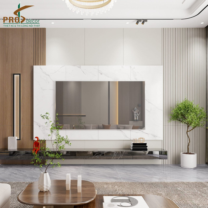 Kệ Tivi Treo Tường Gỗ Công Nghiệp Mẫu Mới