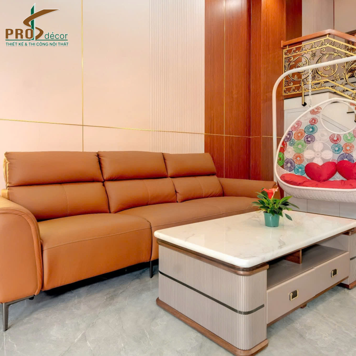 Combo Phòng Khách Kệ Tivi Kết Hợp Mảng Tường + Bàn Trà